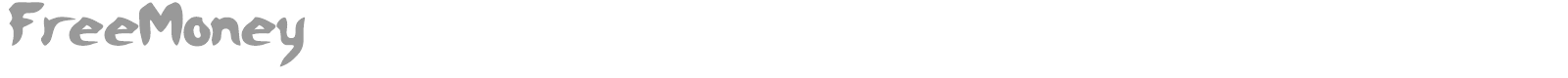 Free Money font preview